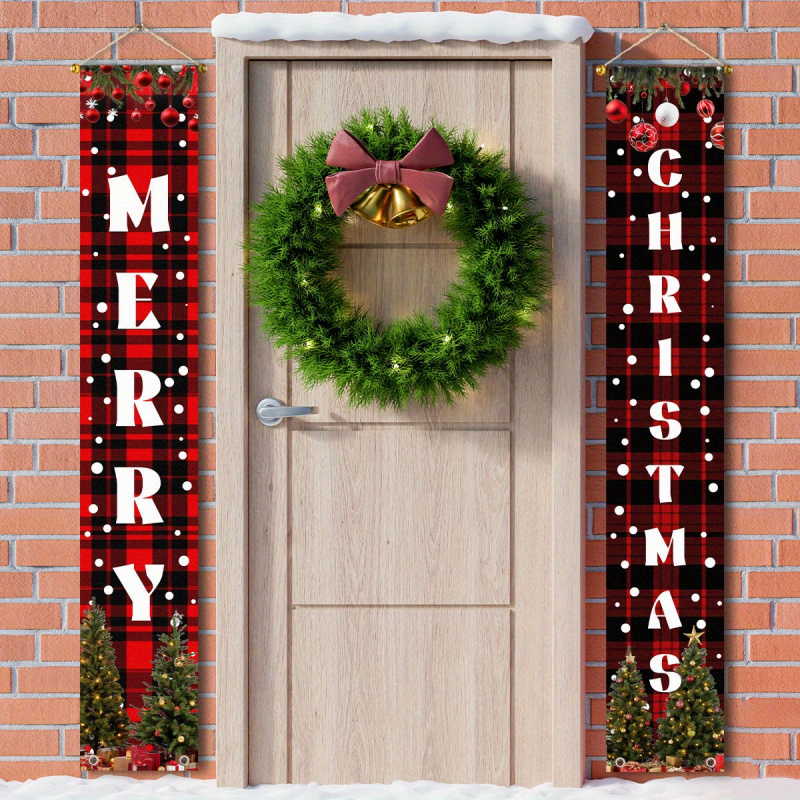 Wedding Supply Decor - 1pairof2Dflat, kerst couplet decoratie, kerstthema, huis,