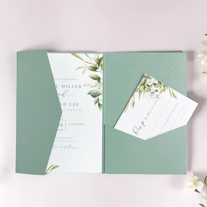 Wedding Supply Business - 30 stks 18x13 cm Groene Enveloppen