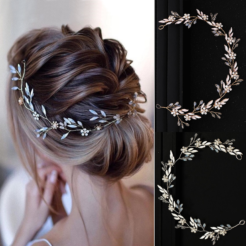 Wedding Supply Store - Handgemaakte Kristallen Bloem Hoofdband Tiaras Haarband