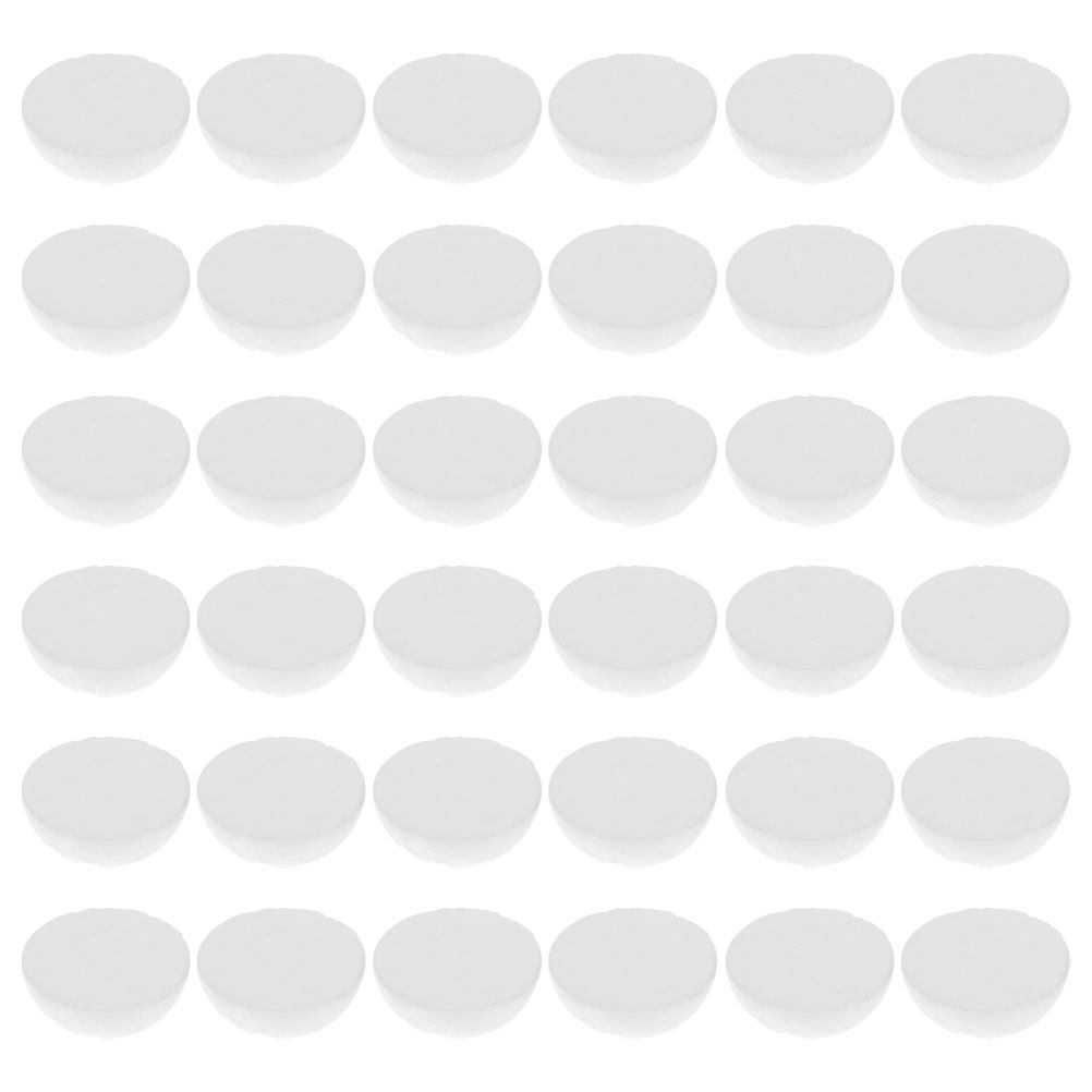 Wedding Supply Decor - 100 stuks witte halfronde schuimballen van