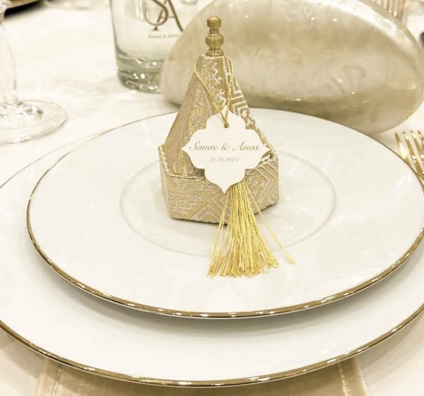Wedding Supply Business - Aangepaste Henna Dag Tag Voor Gast