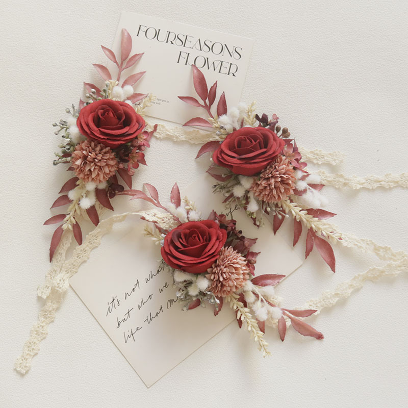 Wedding Supply Business - Kunstmatige Corsage Pols Bloem Zakelijk Viering