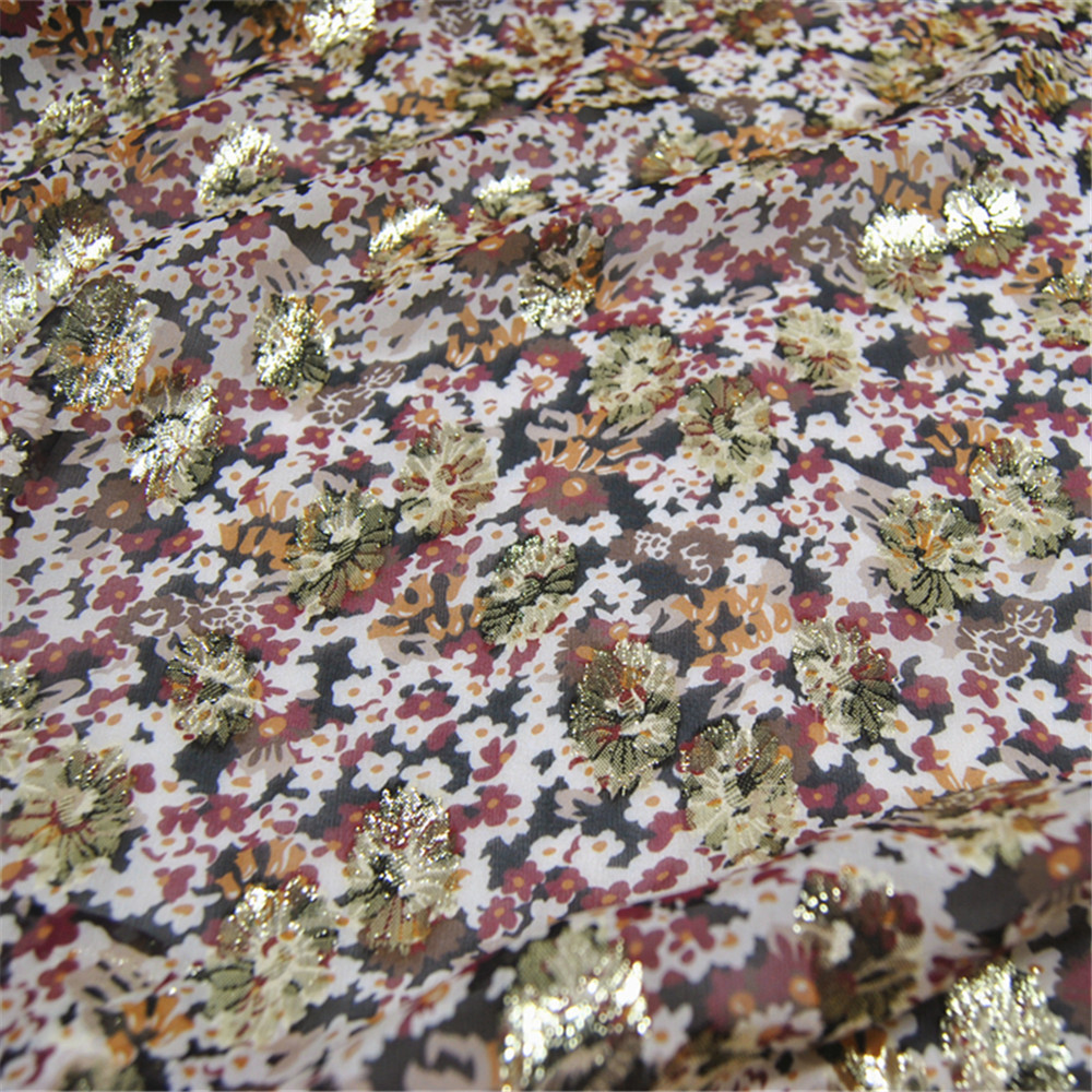 Good Floral & Wedding Decor Supply Photos - Populaire glanzende elegante bloemige bruine lamé