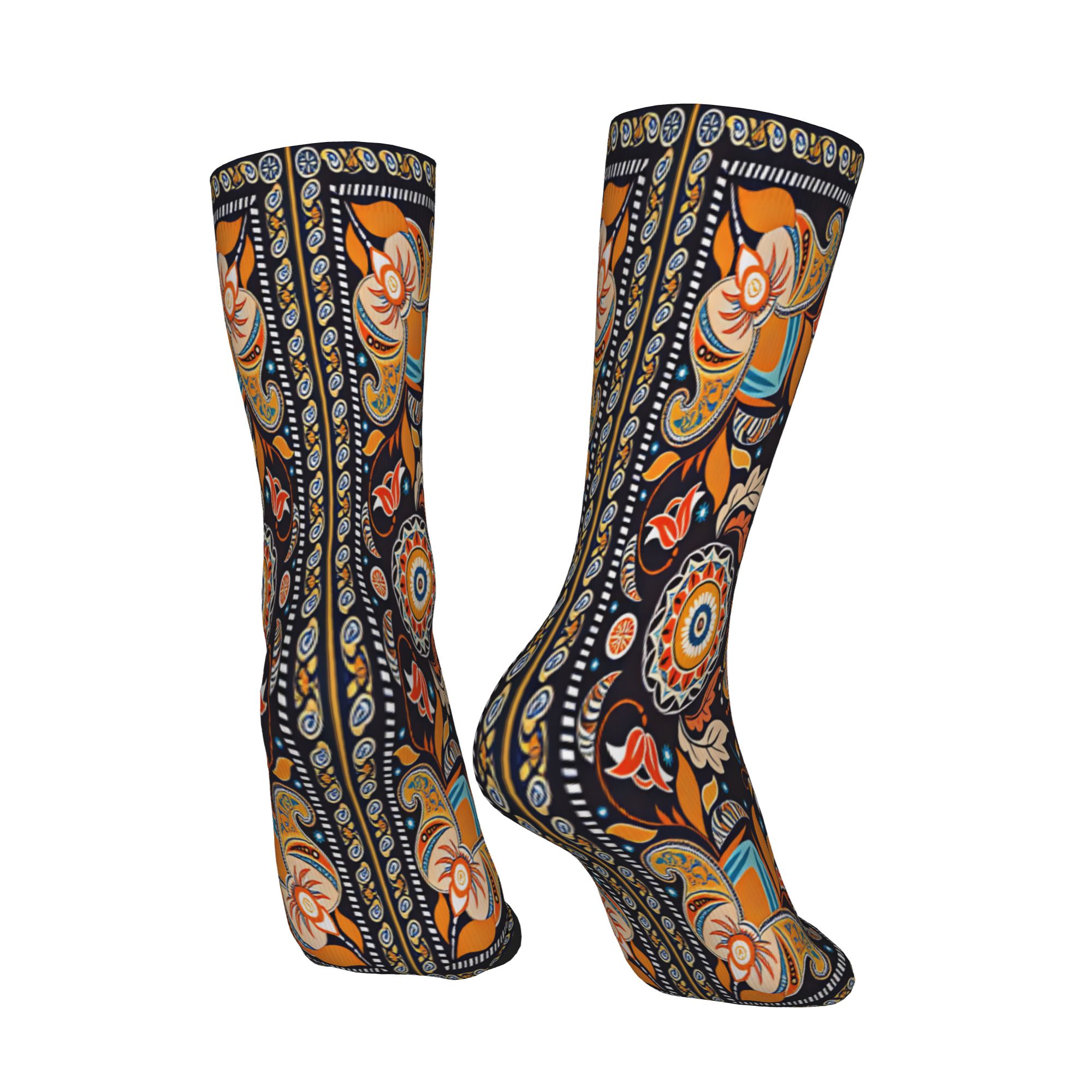 Marineblauw oranje folk bloeme - Good Floral & Wedding Decor Supply Photos recensie en prijs
