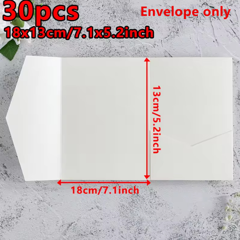 30 stks 18x13 cm Groene Envelo - Wedding Supply Business recensie en prijs