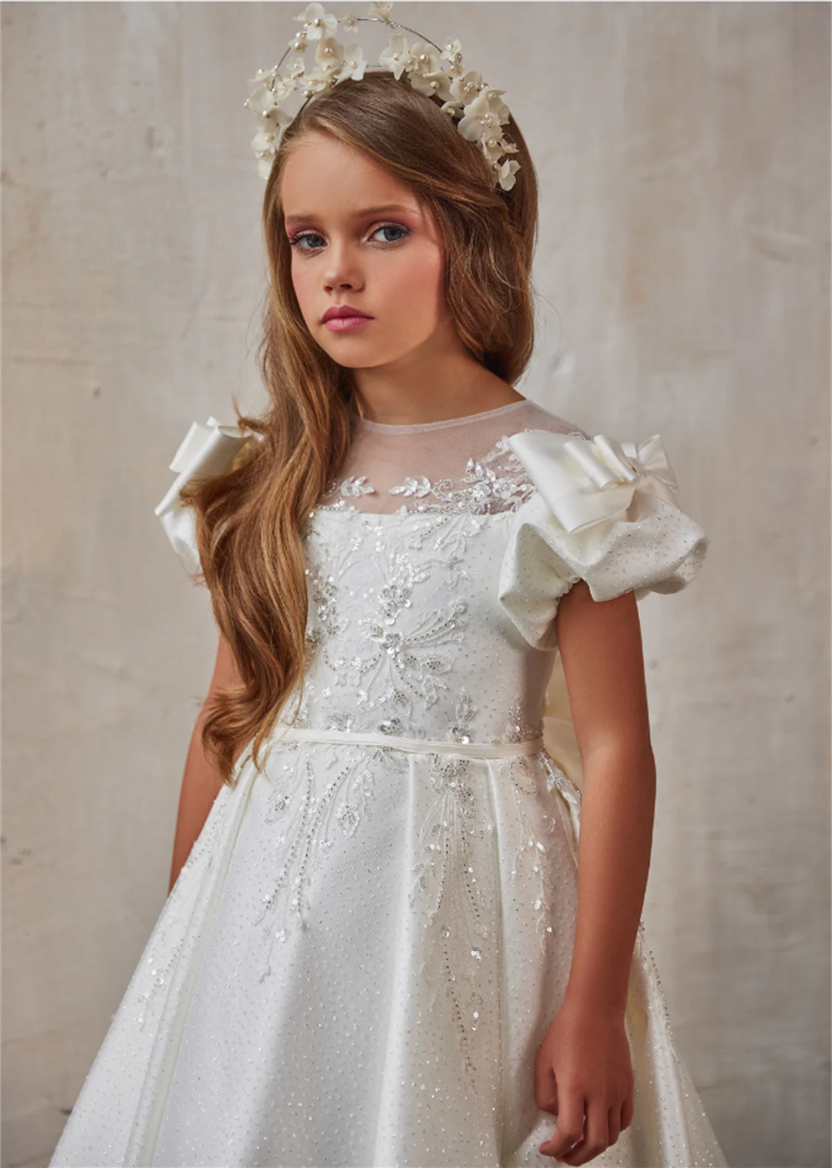 Satijnen bloemenmeisjesjurk Wi - Bridal Sash Ribbon recensie en prijs