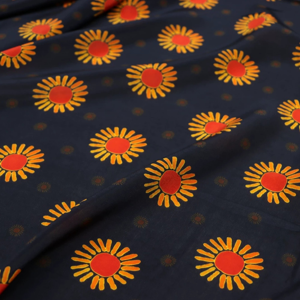 Zonnebloemenprint met kleine s - Good Floral & Wedding Decor Supply Photos recensie en prijs