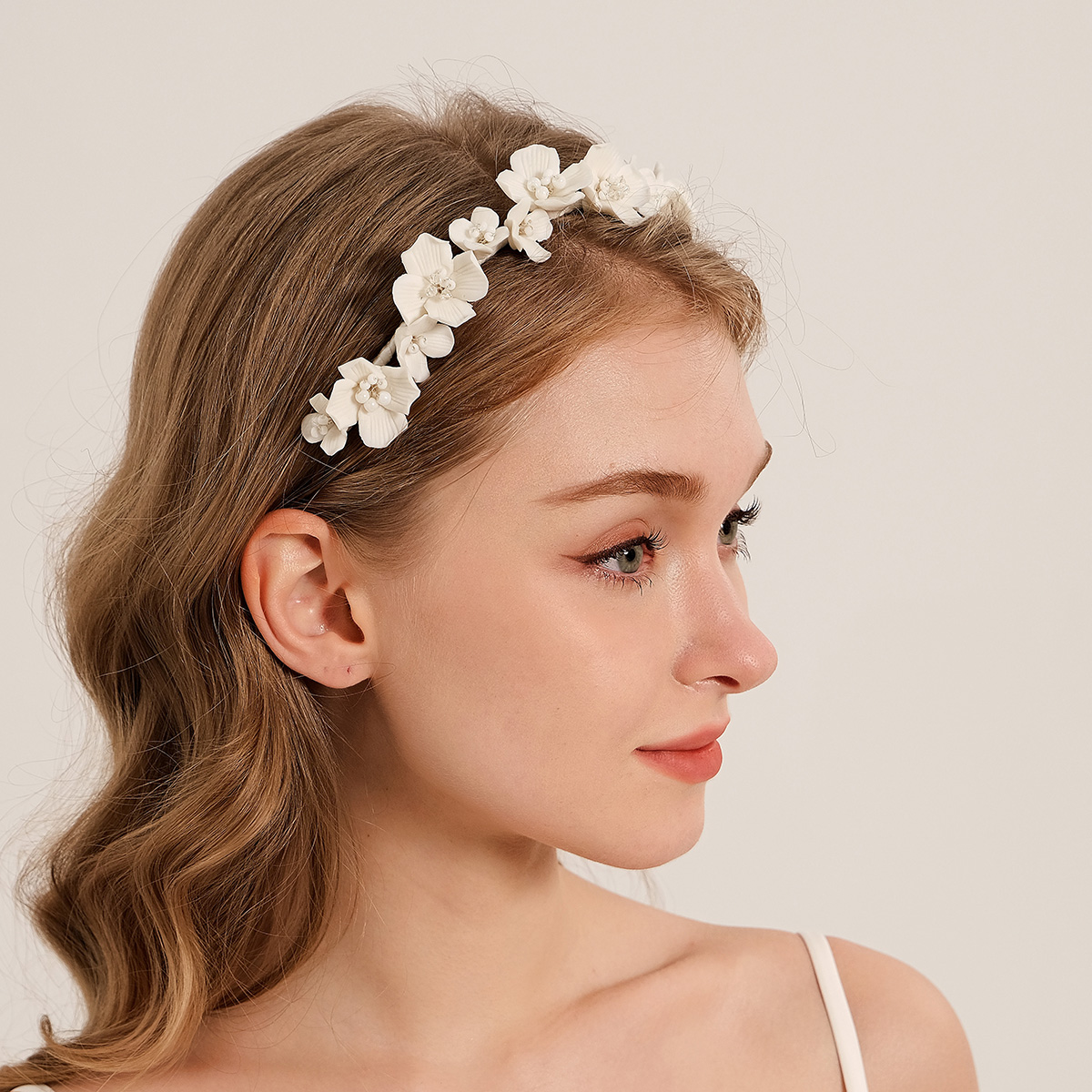 Efily Bruid Witte Bloem Haarho - Wedding Supply Store recensie en prijs
