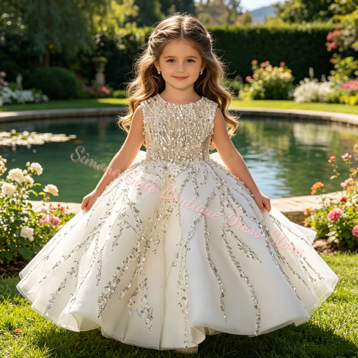 Bloemenmeisjesjurk Luxe Parelv - Bridal Sash Ribbon recensie en prijs