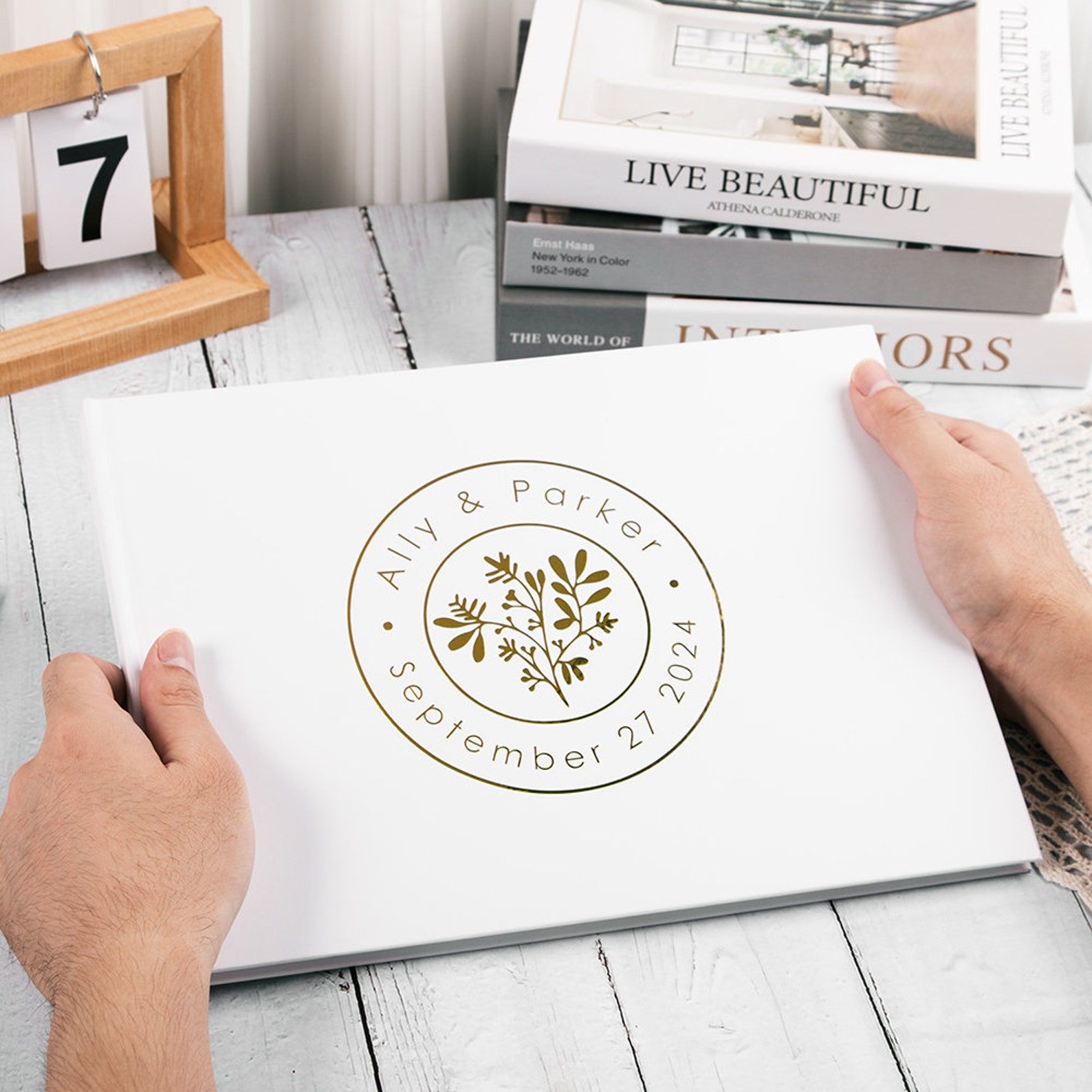 Aangepaste bruiloft gastenboek - Wedding Supply List recensie en prijs